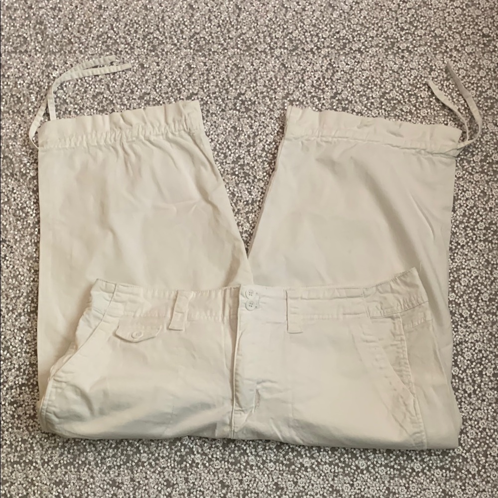Gloria Vanderbilt Cream Chinos Relaxed Fit